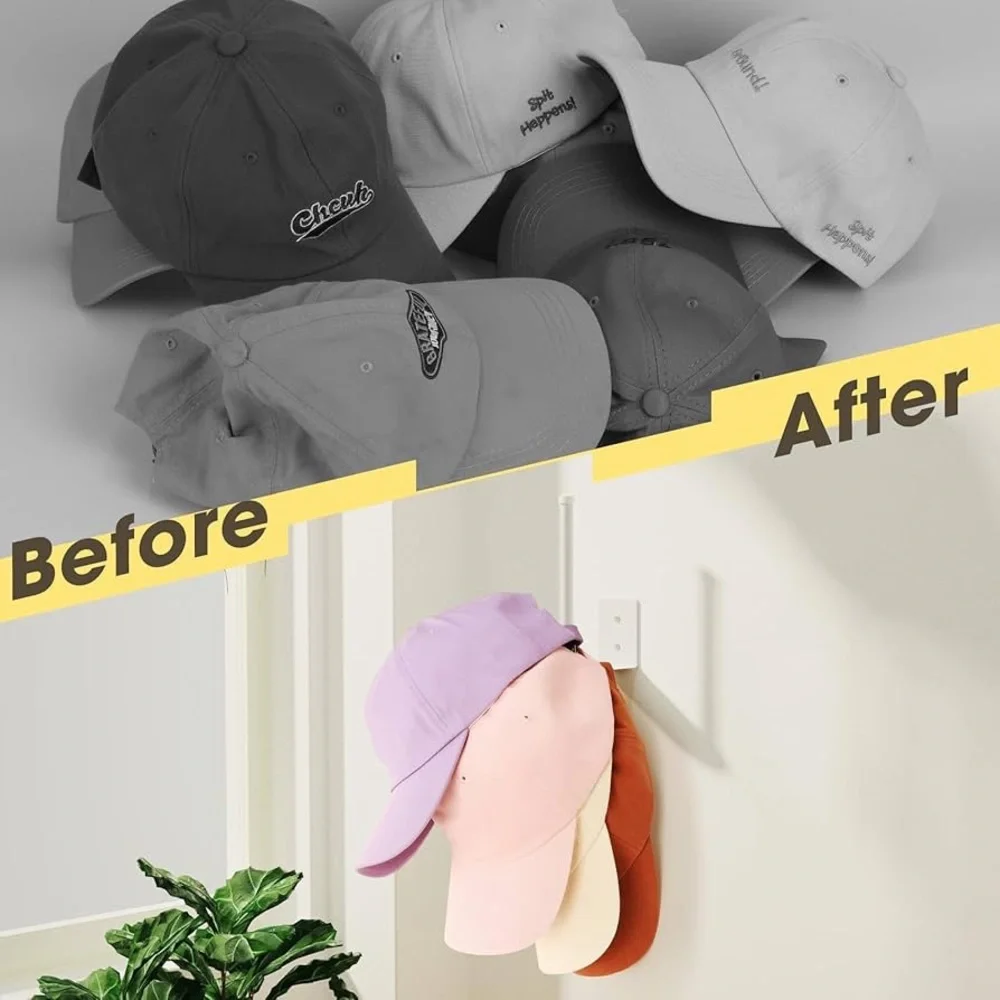 Wall-Mounted Hat Organizer